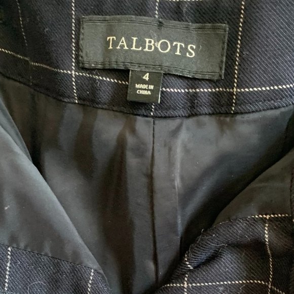 Navy Blue Talbots Trousers - Picture 8 of 8